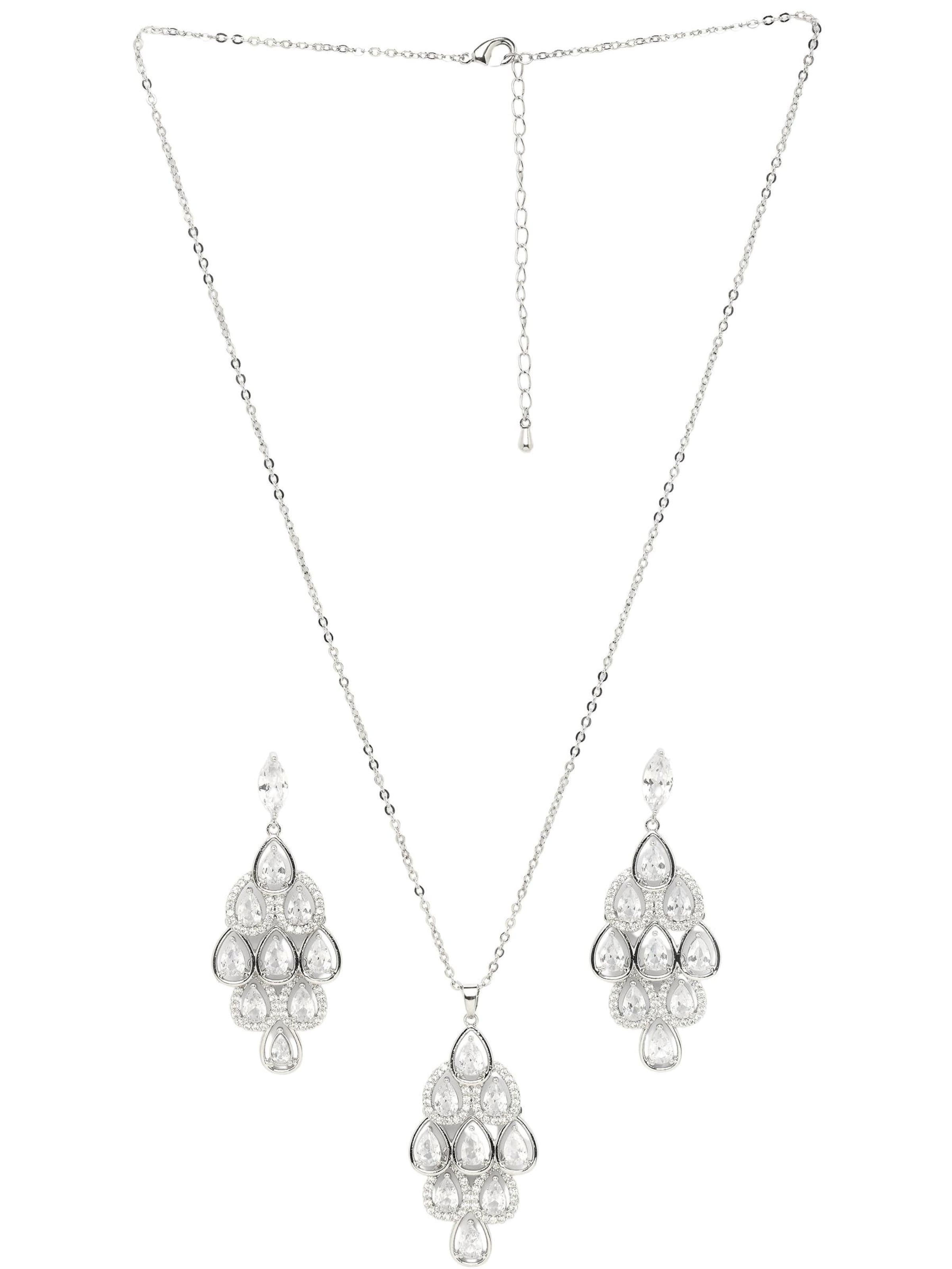 Set di gioielli 'Petra' di AVANT-GARDE PARIS in argento: frontale