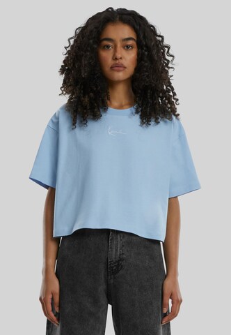 T-shirt 'Small Signature Essential' Karl Kani en bleu : devant