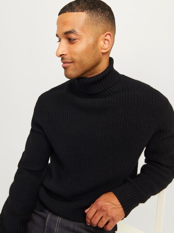 JACK & JONES Pullover 'RDDPaul' i sort