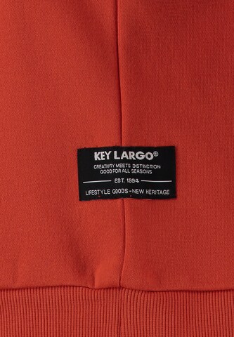 oranžinė Key Largo Megztinis be užsegimo 'FADED MEMORIES '