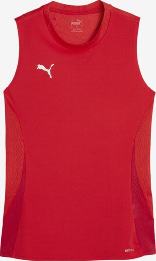 PUMA Funktionsshirt in rot / weiß, Produktansicht