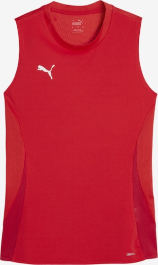 PUMA Sports Top in Red / White, Item view