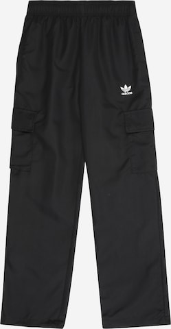 ADIDAS ORIGINALS Regular Housut värissä musta: etupuoli