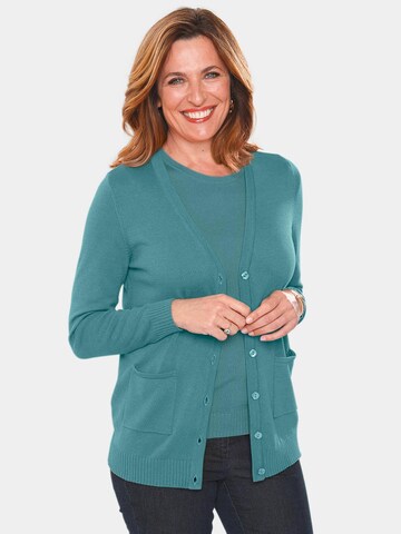 Cardigan Goldner en bleu : devant