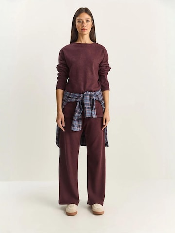 Bianco Lucci - Calças de fato em castanho