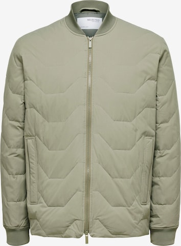 Veste mi-saison 'DECKARD' SELECTED HOMME en gris : devant