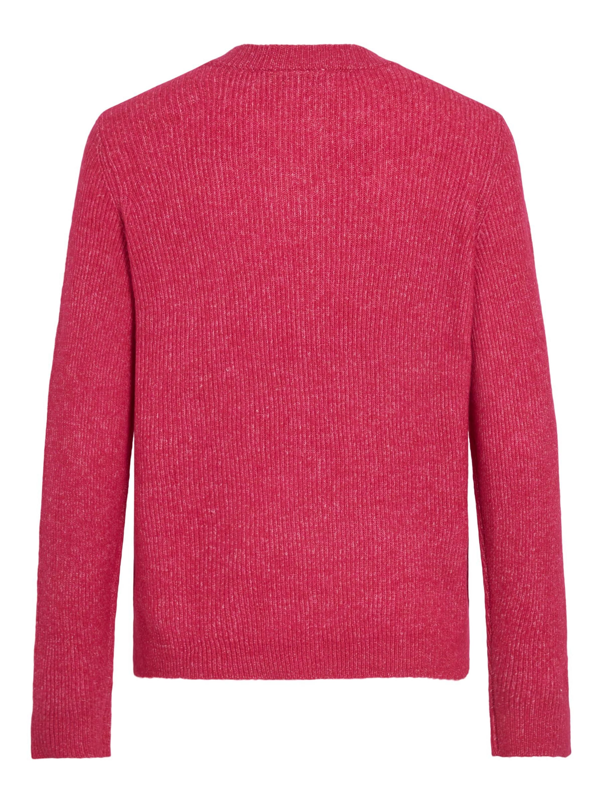 VILA Strickjacke 'VIVIOLI' in Pink