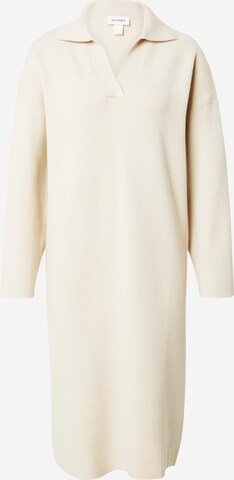 Monki Gebreide jurk in Beige: voorkant