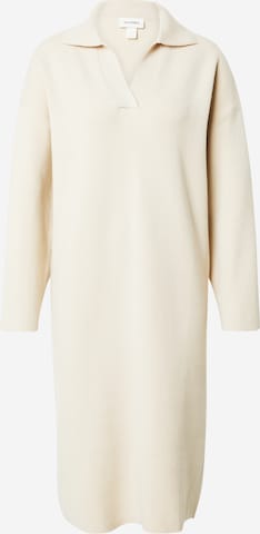 Monki Strikkjole i beige: forside