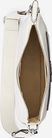 Lauren Ralph Lauren - Mala de ombro 'CAMERYN 27' em branco