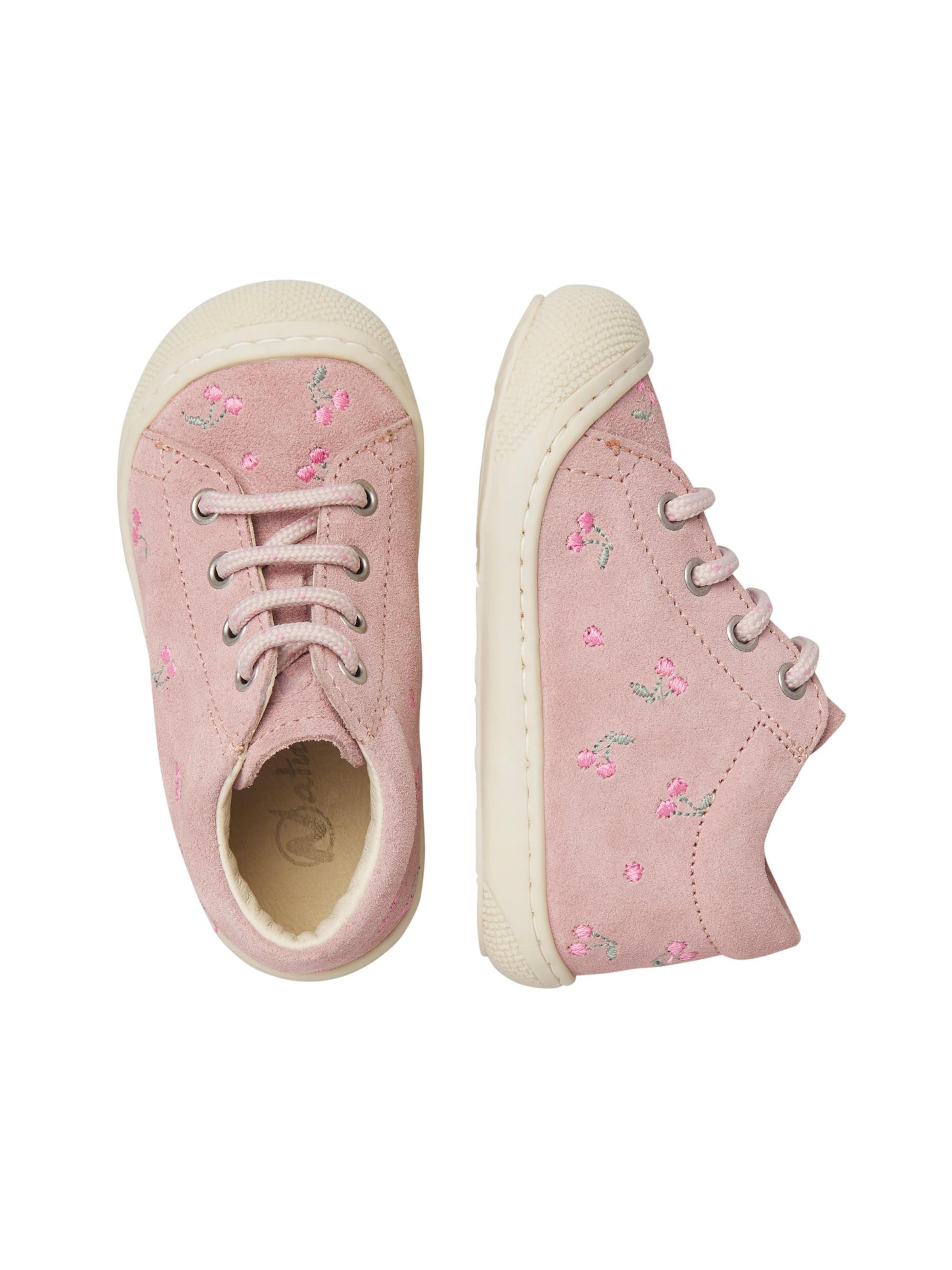 NATURINO Sneaker 'COCOON EMBR.CHERRY'‌‌‌‌‌‌ in Pink
