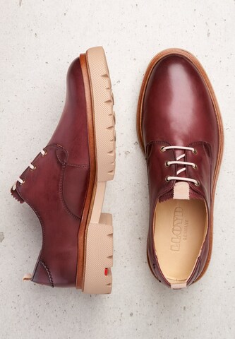 LLOYD Lace-Up Shoes in Red