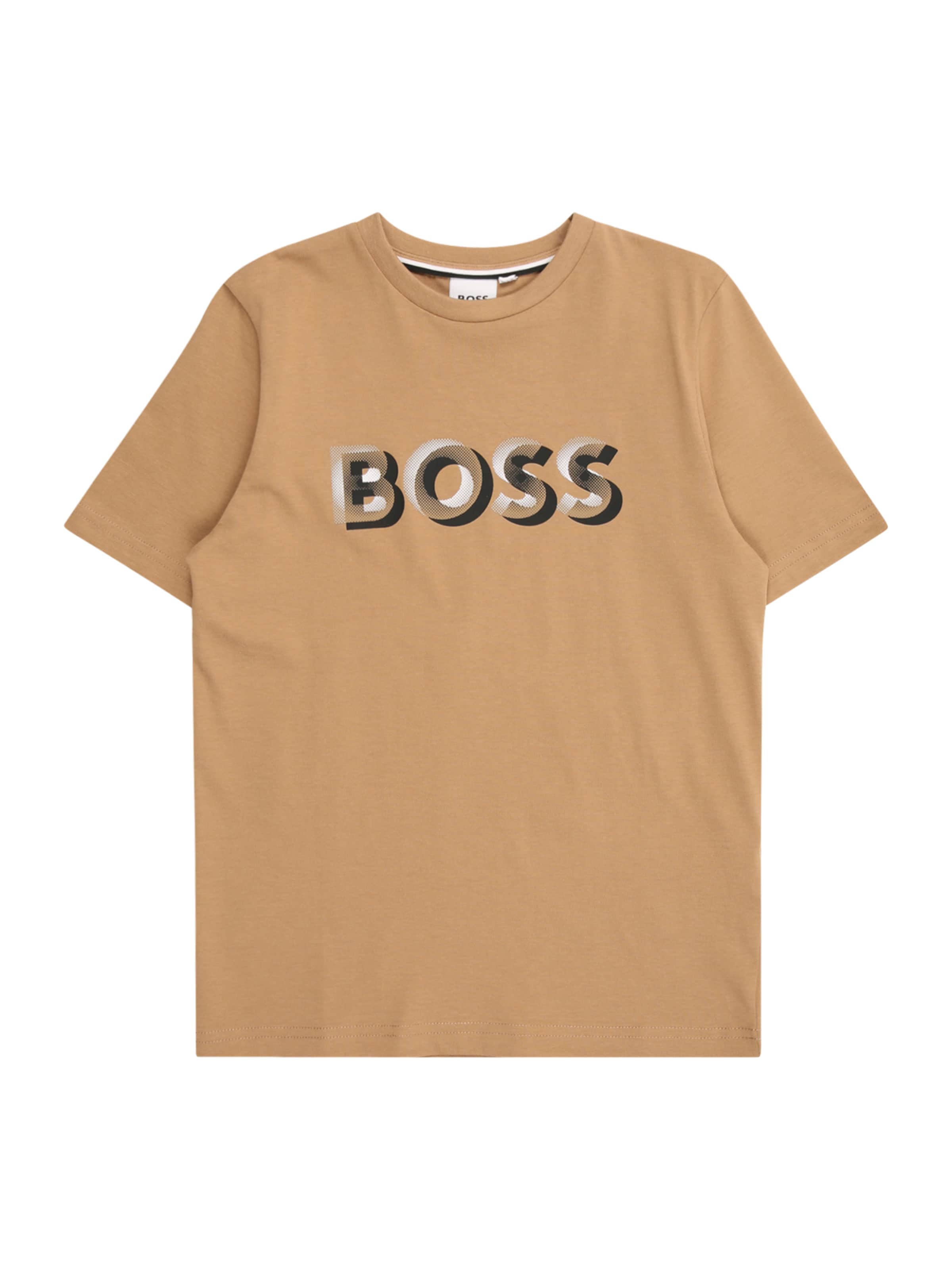 BOSS Футболка в Бежевый: спереди
