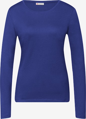 STREET ONE Shirt in Blue: front