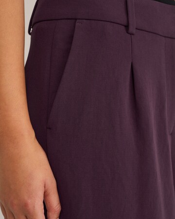 Wide Leg Pantalon à pince 'Studio' WE Fashion en violet
