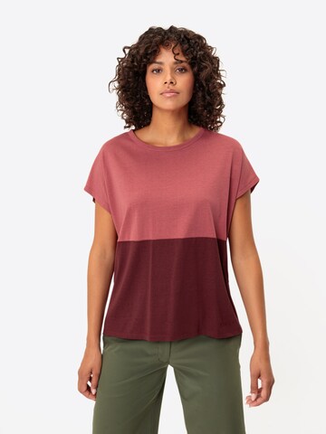 VAUDE Functioneel shirt in Rood: voorkant