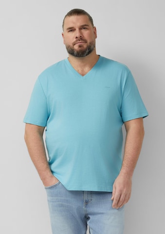 s.Oliver Shirt in Blauw: voorkant