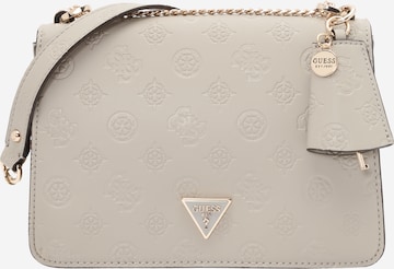 GUESS - Mala de ombro 'JENA' em cinzento: frente