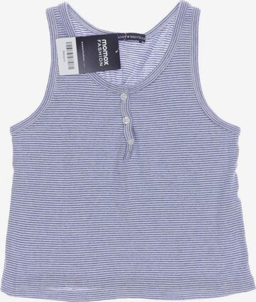 Brandy Melville Top & Shirt in XXXS in Blue: front