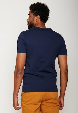 GREENBOMB Shirt 'Bike Downhill' in Blue