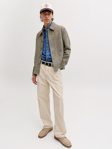 JACK & JONES Loose fit Jeans 'JJIALEX JJORIGINAL' in Beige