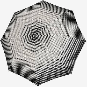 Doppler Umbrella 'Fiber Flex' in Black: front