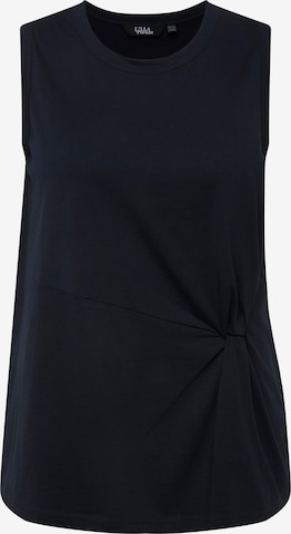 Ulla Popken Top in Blauw: voorkant