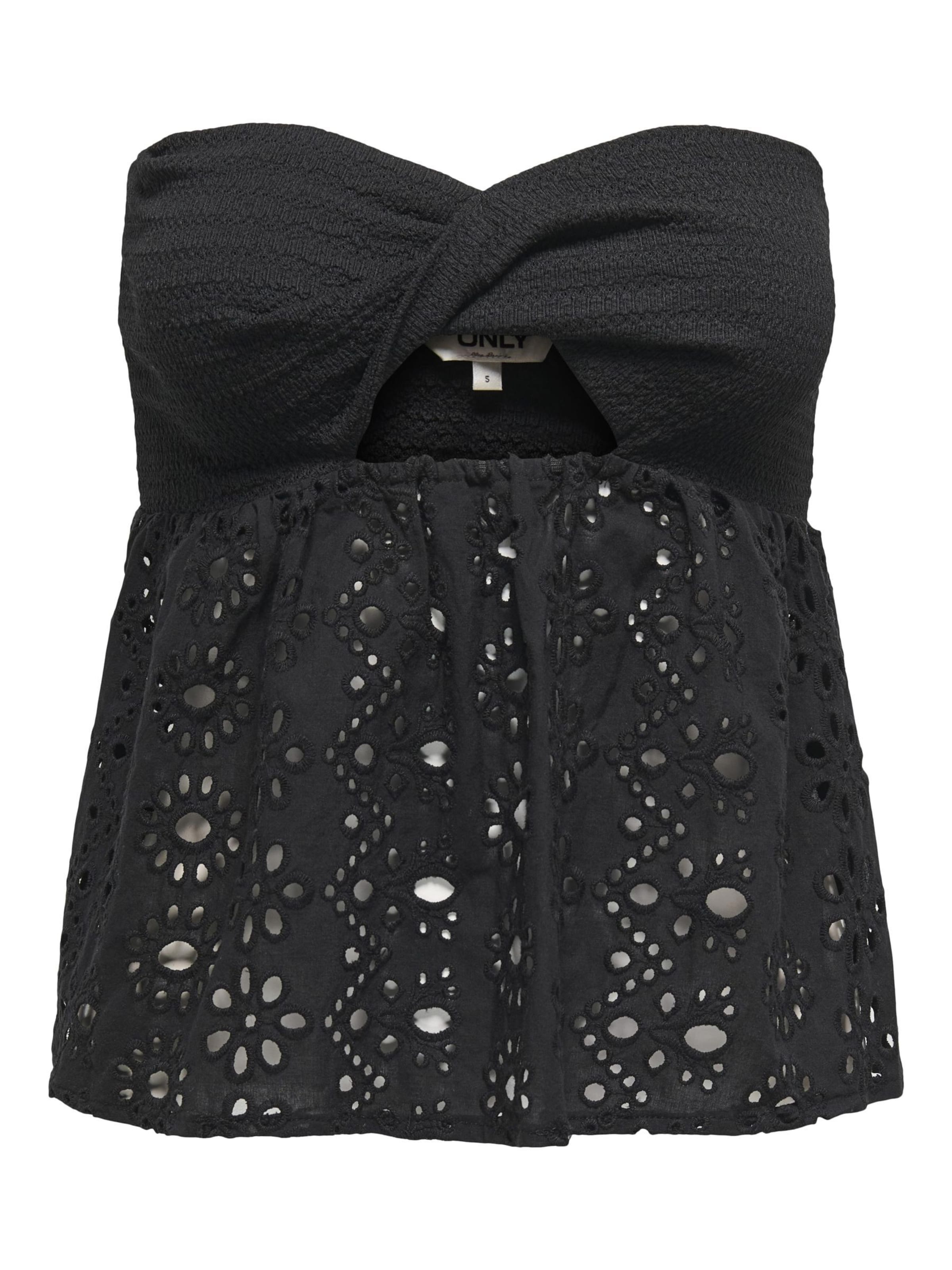 ONLY Overdel 'ONLaurora' i sort: forside