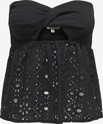 Top 'ONLaurora' di ONLY in nero: frontale