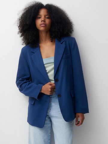 Blazer di Pull&Bear in blu: frontale