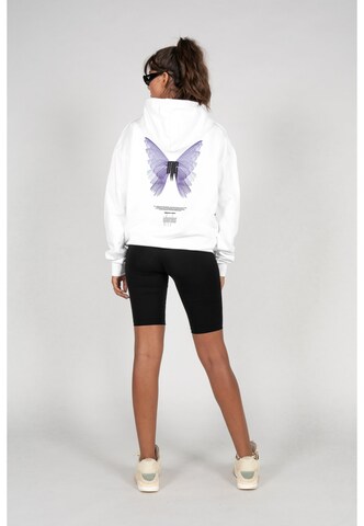 MJ Gonzales Sweatshirt 'METAMORPHOSE V.2' in White