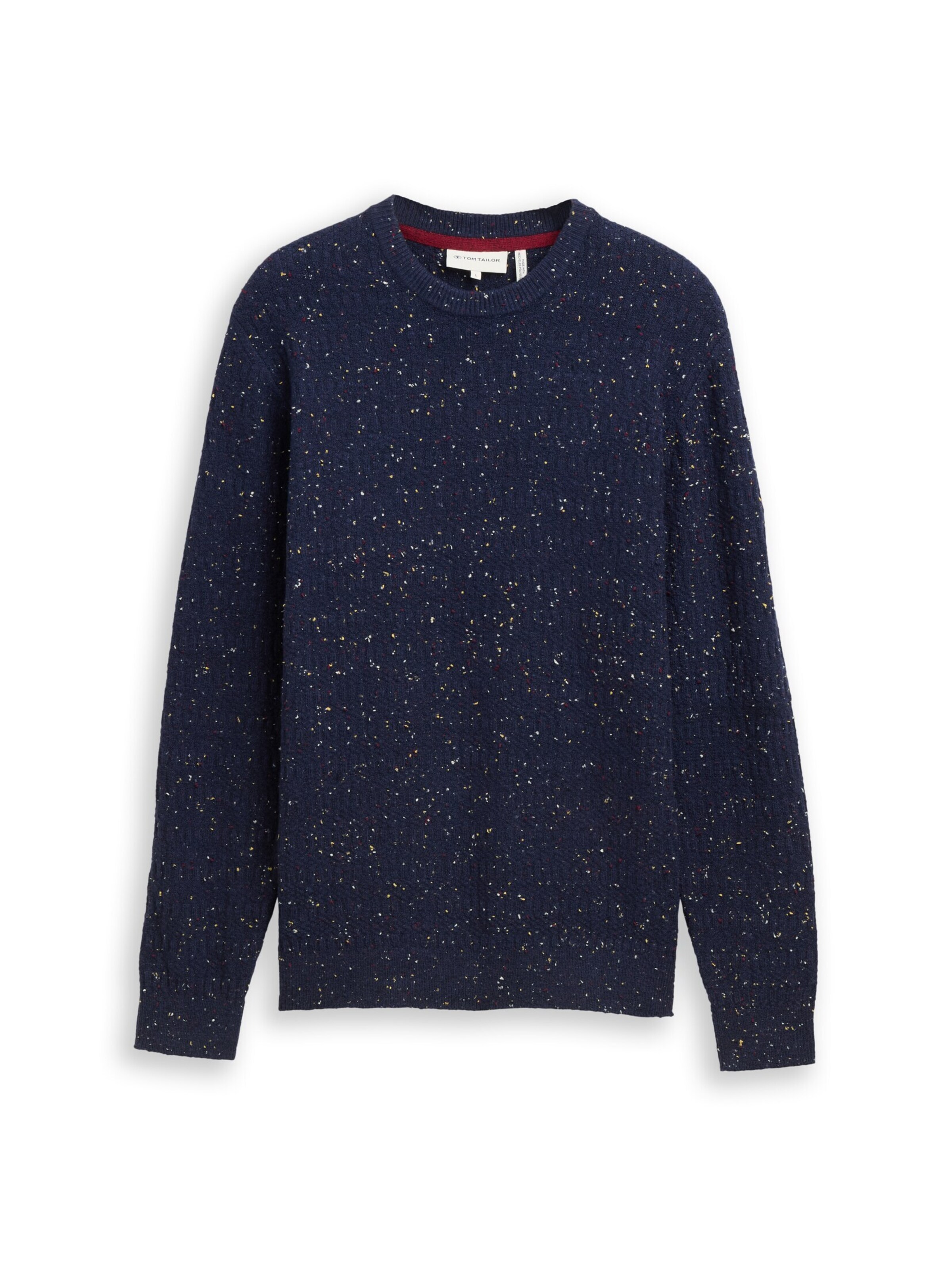 TOM TAILOR Trui in Blauw: voorkant