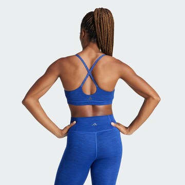 ADIDAS PERFORMANCE Bustier Sport-BH 'All Me' in Blau