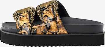 Versace Jeans Couture Pantolette 'FONDO ARIZONA DIS. SM1' in Schwarz: Vorderseite