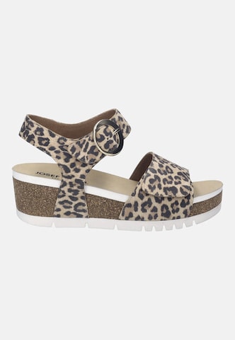 JOSEF SEIBEL Sandal 'QUINN 16' in Beige