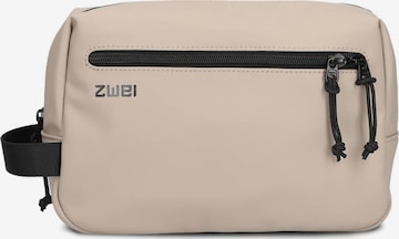Trousses de toilette ZWEI en beige : devant