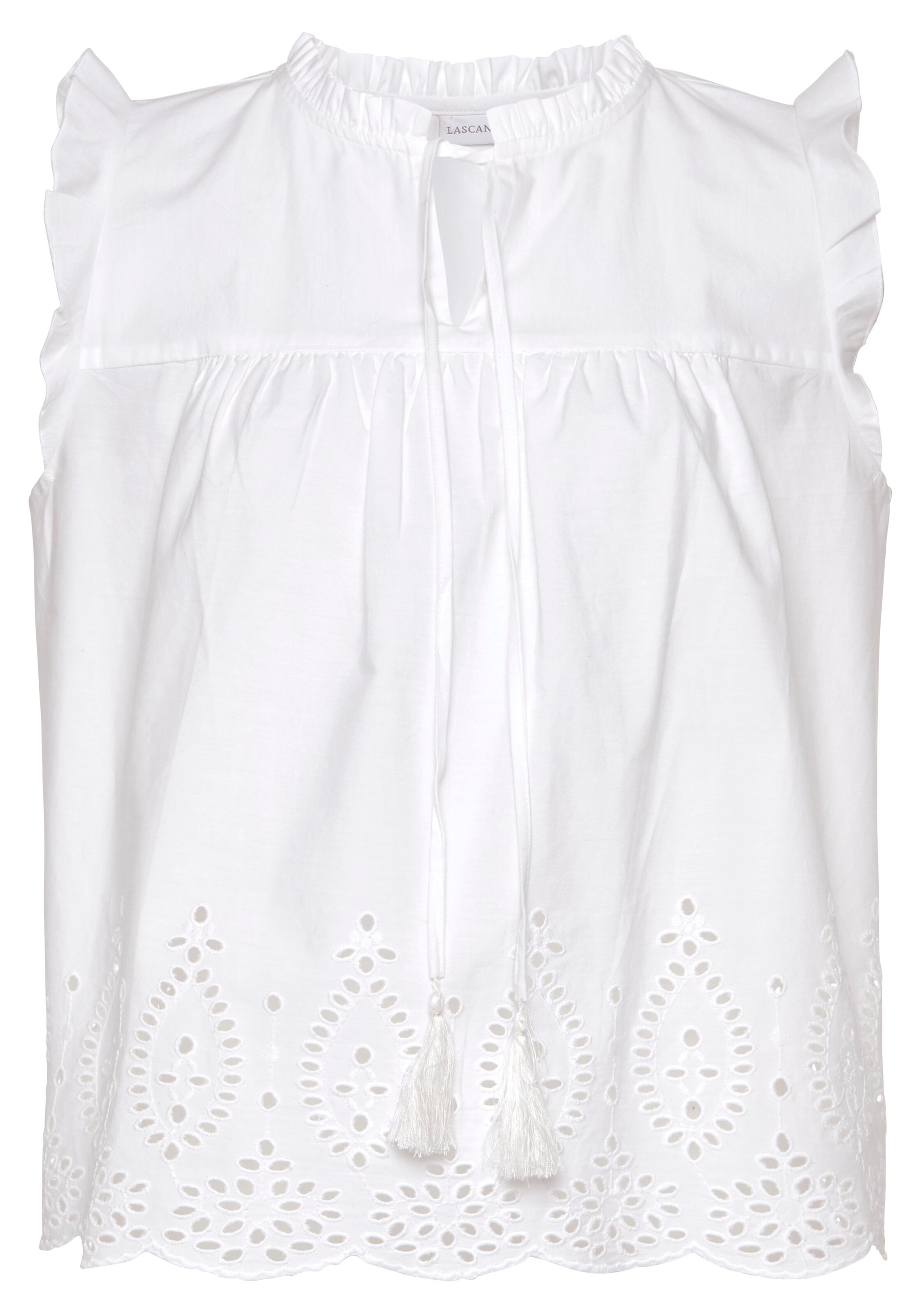 Chemisier VIVANCE en blanc : devant