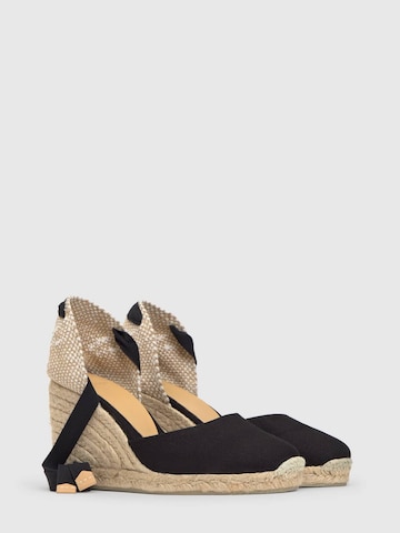 Castañer Espadrillaer 'Carina' i sort
