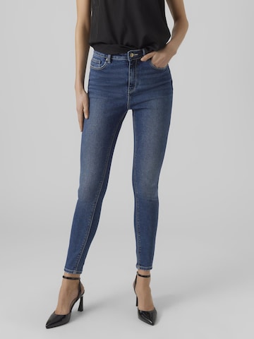 VERO MODA Skinny Jeans 'SOPHIA' in Blauw: voorkant