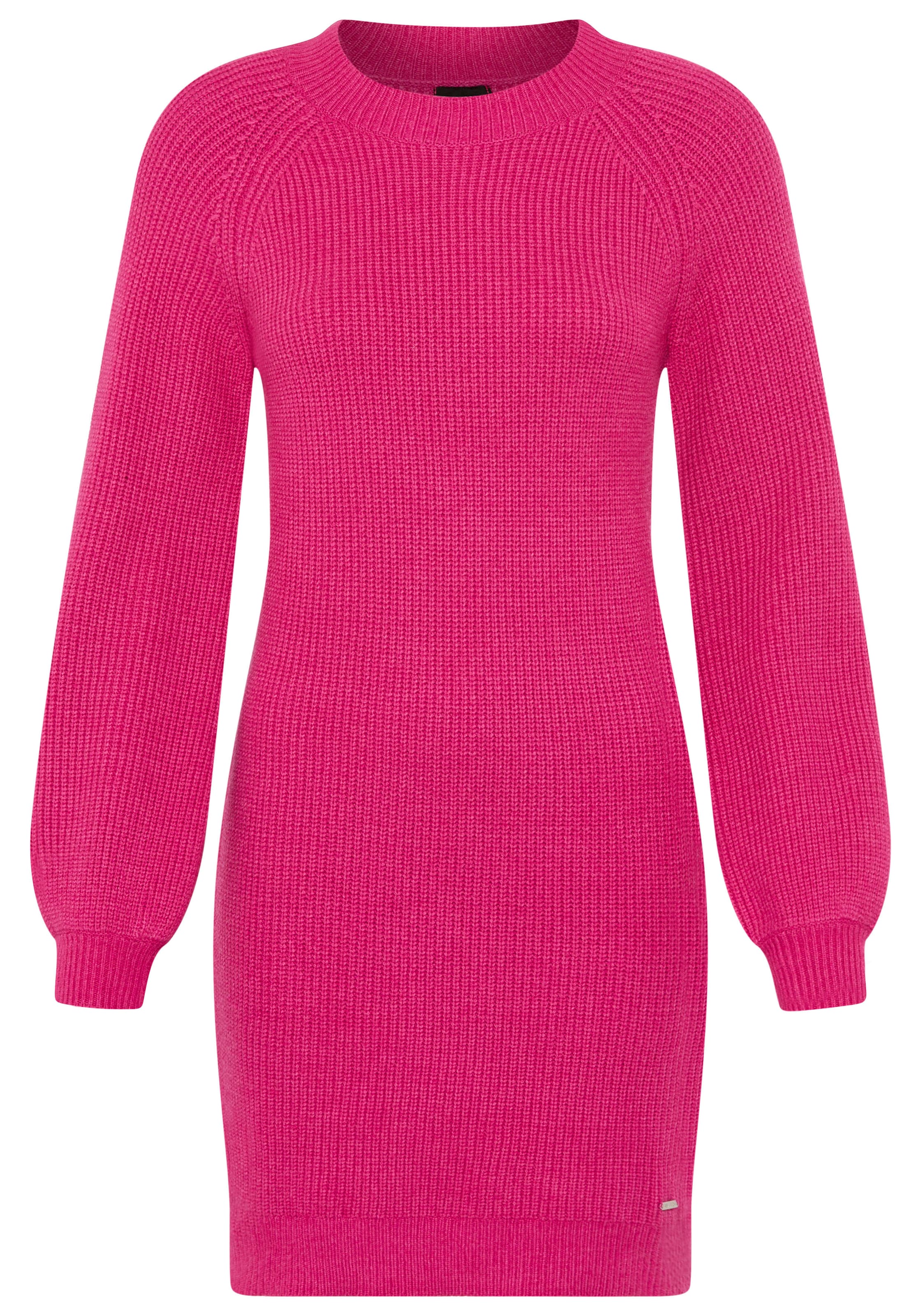 LAURA SCOTT Knitted dress in Pink: front