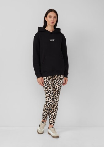 s.Oliver Sweatshirt in Zwart