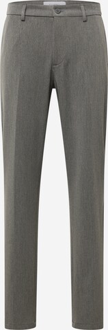 regular Pantaloni con piega frontale 'Como' di Les Deux in grigio: frontale