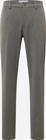 Les Deux Pantalon à plis 'Como' en gris foncé, Vue avec produit