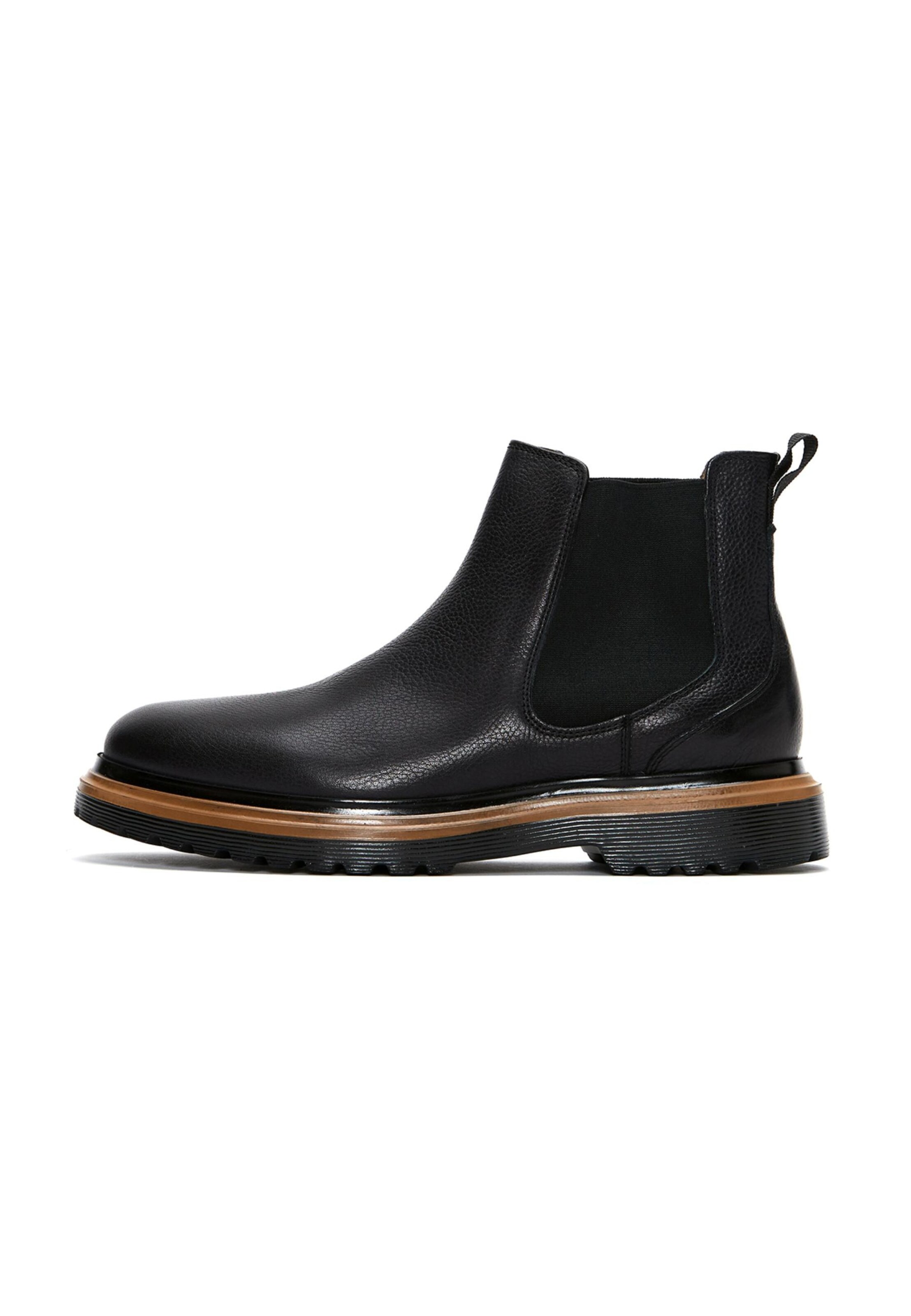 Derimod Chelsea boots in Zwart: voorkant