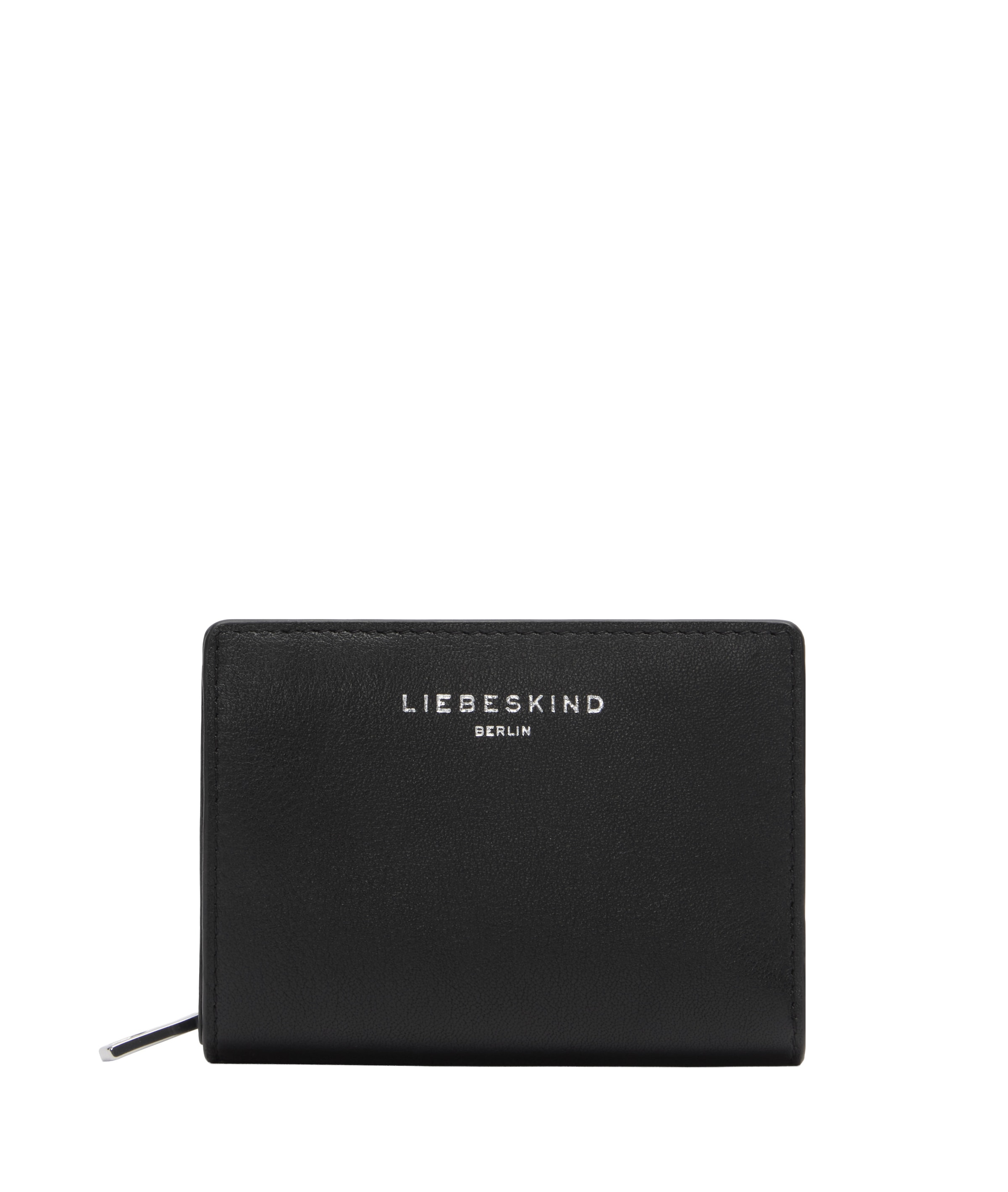 Liebeskind Berlin Portemonnee in Zwart: voorkant