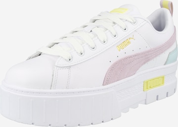 PUMA - Zapatillas deportivas bajas 'Mayze' en blanco: frente