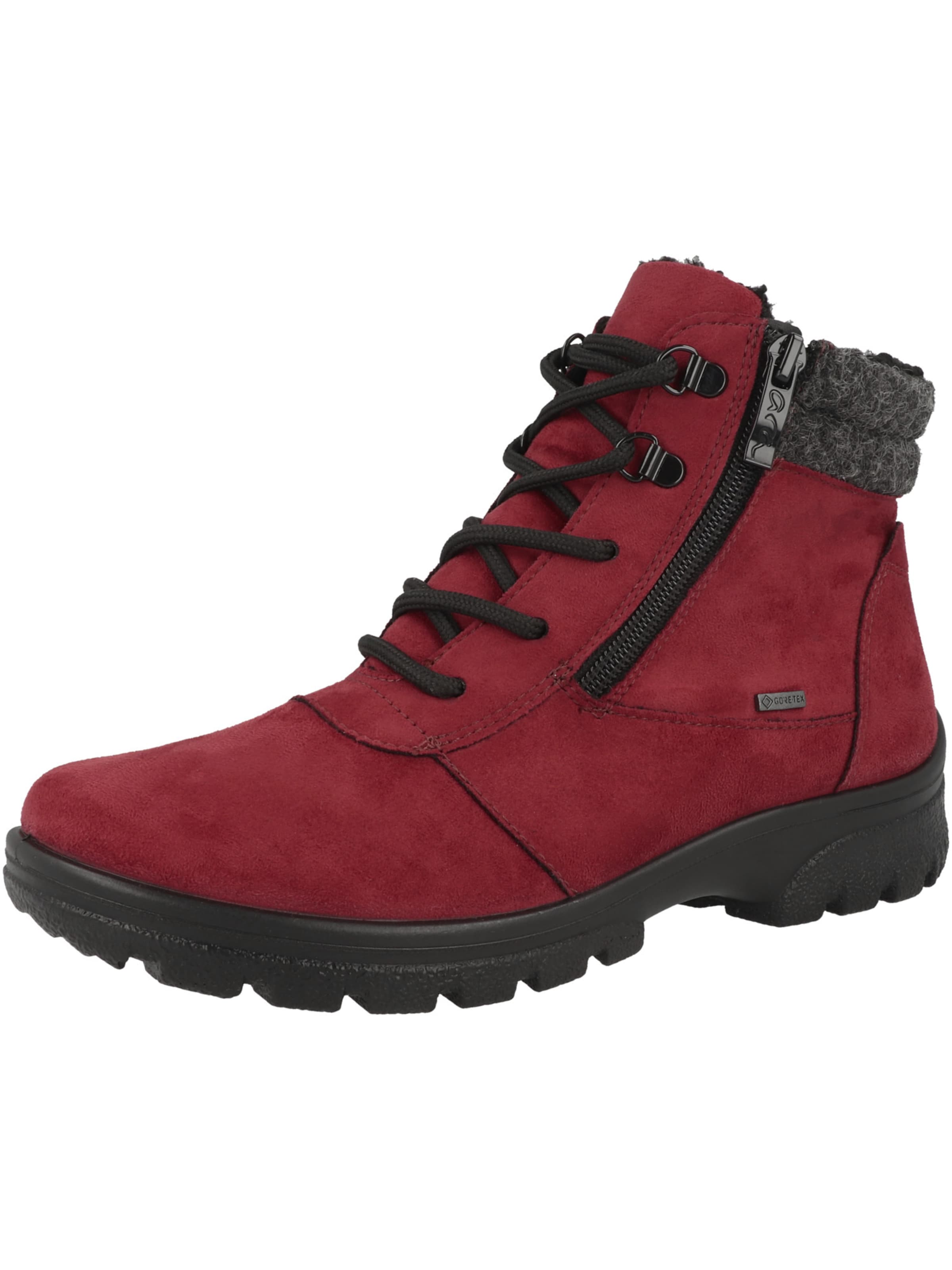 ARA - Botim com fivela '12-49309' em vermelho: frente