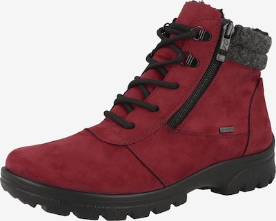 ARA Botines con cordones '12-49309' en 38 en rojo / burdeos / negro, Vista del producto