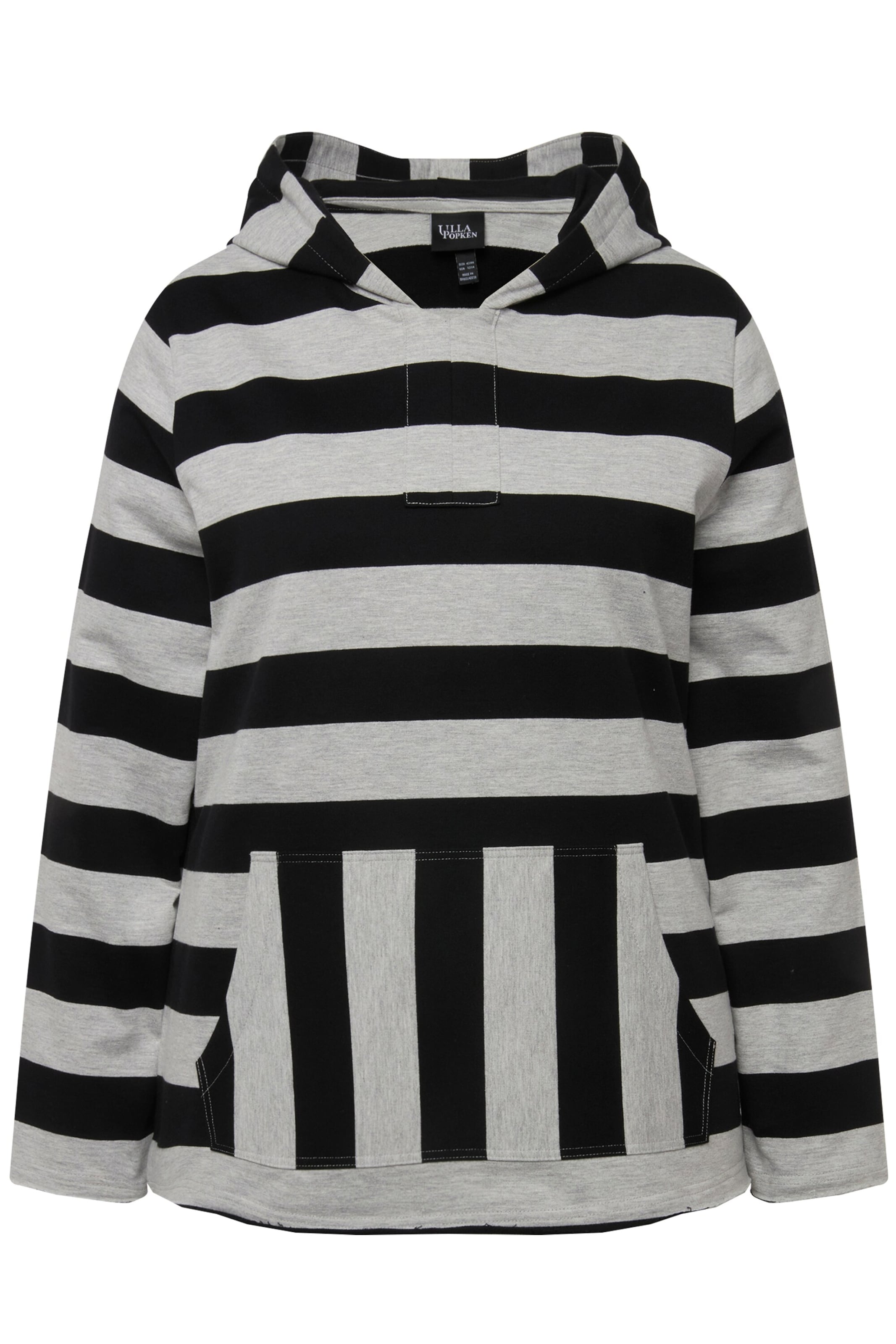 Ulla Popken Sweatshirt in Mischfarben: Vorderseite