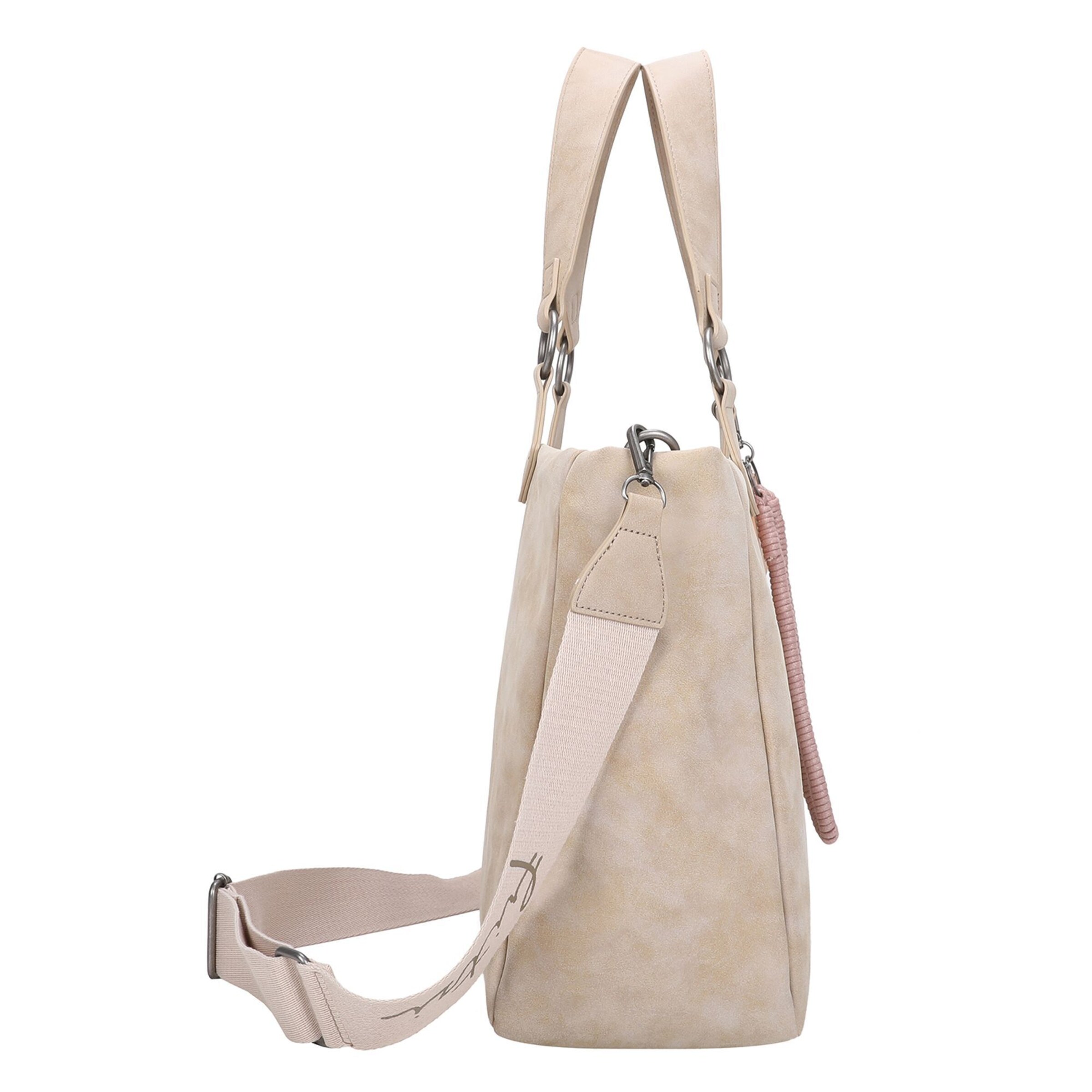 Fritzi aus Preußen Shopper 'Izzy' in Beige